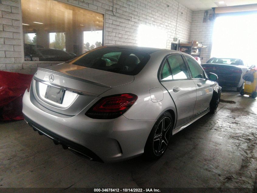 2021 MERCEDES-BENZ C-CLASS C 300 VIN: W1KWF8DB8MR619391