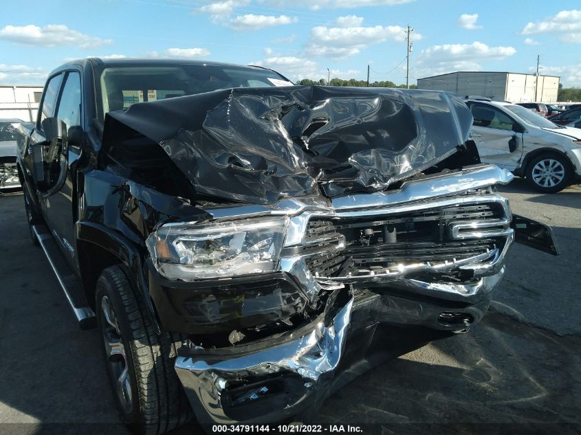 2022 RAM 1500 LARAMIE VIN: 1C6RREJT5NN346792