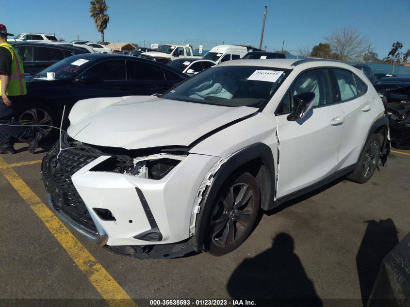 2022 LEXUS UX UX 250H VIN: JTHX9JBH7N2055651