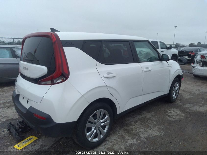 2022 KIA SOUL LX VIN: KNDJ23AU3N7166433