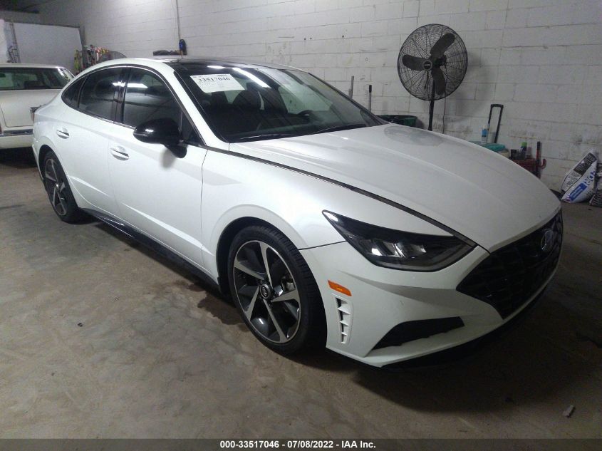 2022 HYUNDAI SONATA SEL PLUS VIN: 5NPEJ4J27NH141846