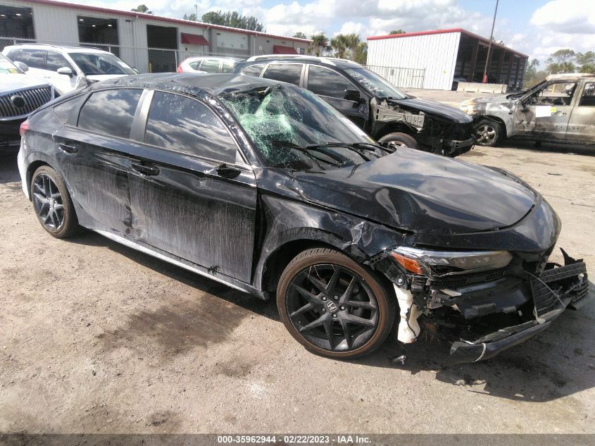 2022 HONDA CIVIC HATCHBACK SPORT VIN: 19XFL2H89NE005199