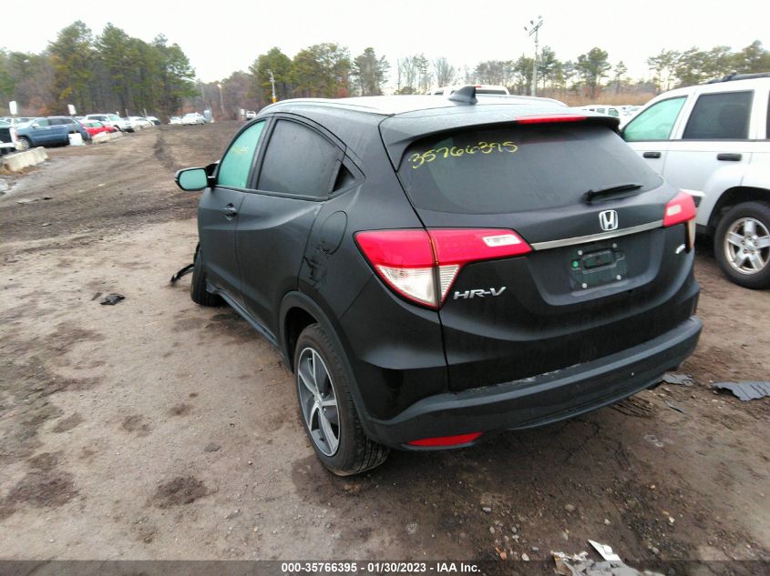 2022 HONDA HR-V EX VIN: 3CZRU6H58NM727514