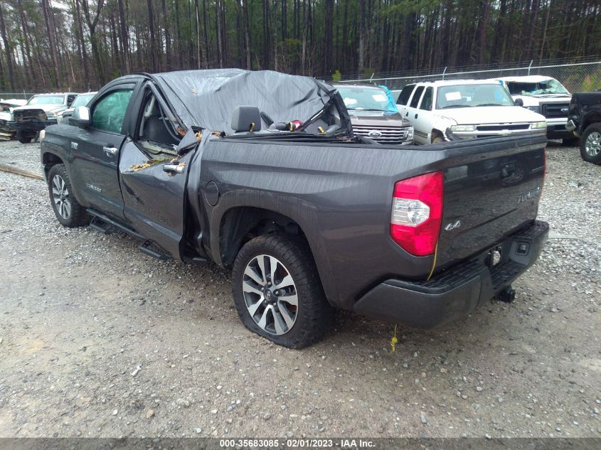 2021 TOYOTA TUNDRA 4WD LIMITED VIN: 5TFHY5F15MX984607