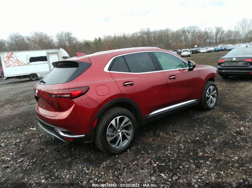 2023 BUICK ENVISION ESSENCE VIN: LRBFZPR4XPD020241