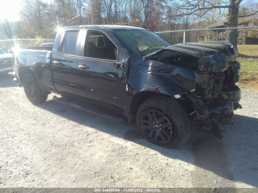 2022 CHEVROLET SILVERADO 1500 LTD CUSTOM VIN: 1GCRWBEK9NZ185745