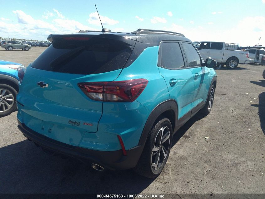 2021 CHEVROLET TRAILBLAZER RS VIN: KL79MTSL6MB158841