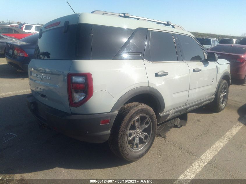 2022 FORD BRONCO SPORT BIG BEND VIN: 3FMCR9B67NRD59499