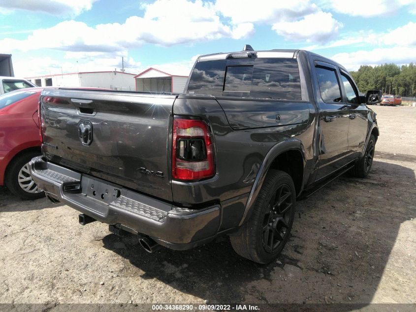 2021 RAM 1500 LARAMIE VIN: 1C6SRFJT7MN524224