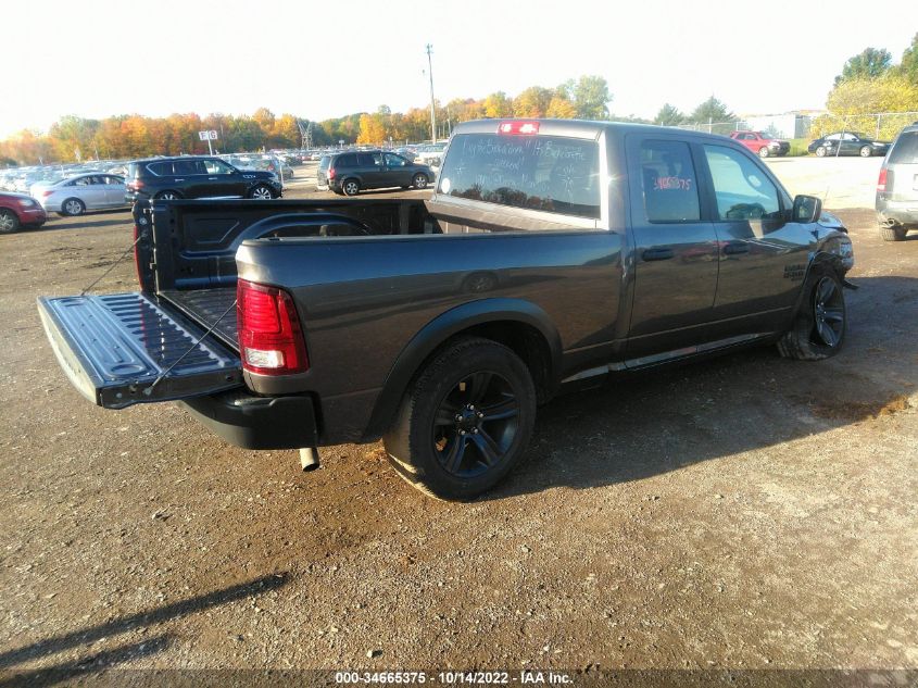 2021 RAM 1500 CLASSIC WARLOCK VIN: 1C6RR7GG6MS510105