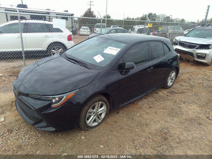 2022 TOYOTA COROLLA HATCHBACK SE/NIGHTSHADE/XSE VIN: JTND4MBE8N3172414