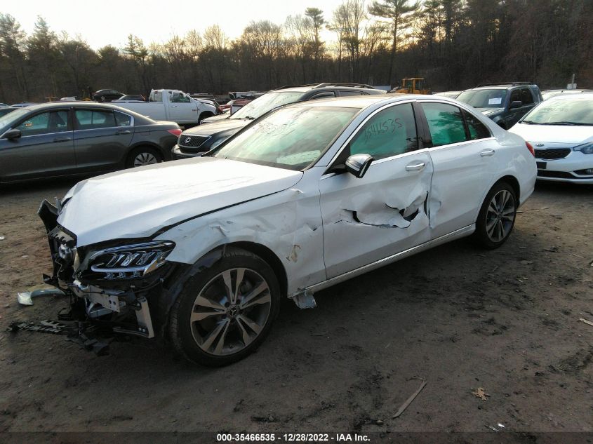 2021 MERCEDES-BENZ C-CLASS C 300 VIN: W1KWF8EB2MR649940