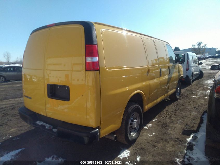 2020 CHEVROLET EXPRESS CARGO VAN VIN: 1GCWGAFP3L1157584