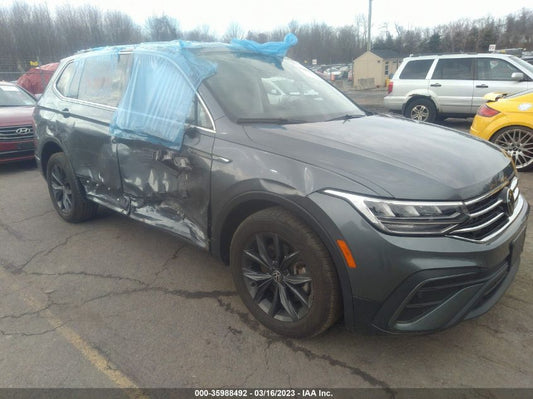2022 VOLKSWAGEN TIGUAN SE VIN: 3VV2B7AX8NM011745