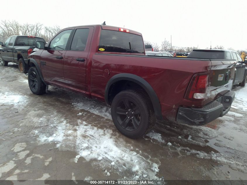 2021 RAM 1500 CLASSIC WARLOCK VIN: 1C6RR7GG6MS512193