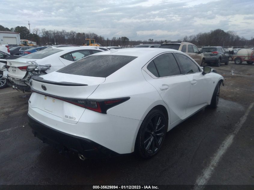 2021 LEXUS IS IS 350 F SPORT VIN: JTHGZ1B20M5037680