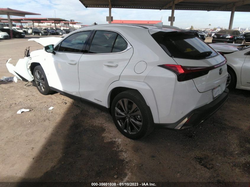 2022 LEXUS UX UX 250H F SPORT VIN: JTHE9JBH2N2055368