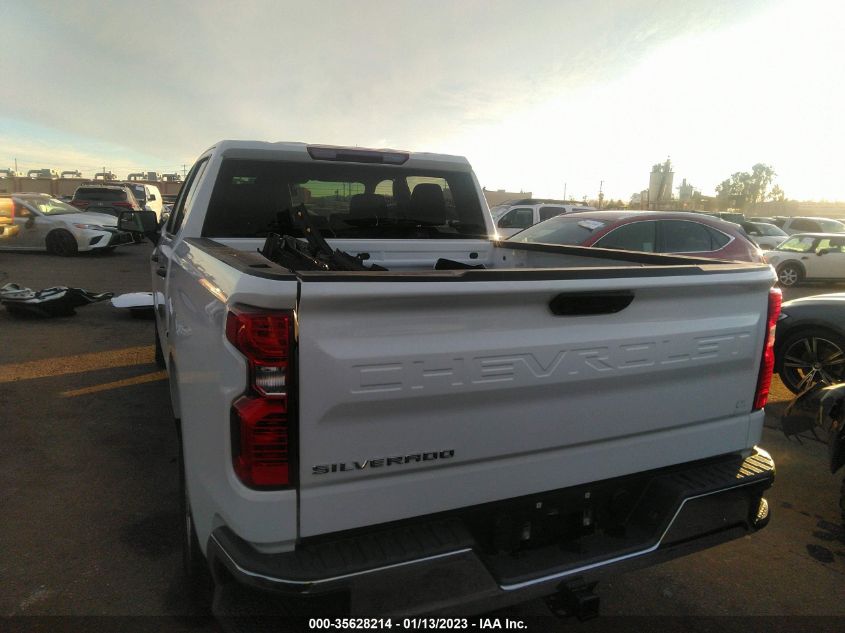 2022 CHEVROLET SILVERADO 1500 CUSTOM VIN: 1GCPABEKXNZ533882