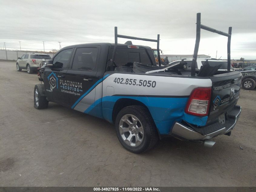 2020 RAM 1500 BIG HORN VIN: 1C6SRFFT7LN137289