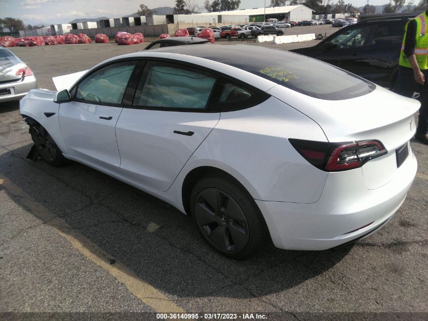 2023 TESLA MODEL 3 VIN: 5YJ3E1EAXPF495387