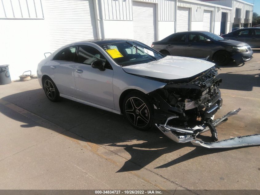 2022 MERCEDES-BENZ CLA CLA 250 VIN: W1K5J4GB3NN299517