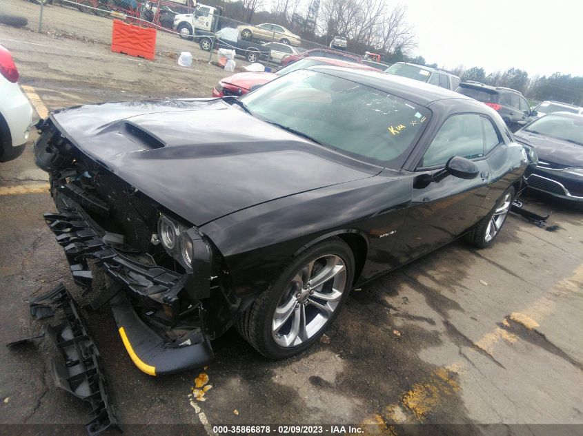 2022 DODGE CHALLENGER R/T VIN: 2C3CDZBT1NH103464