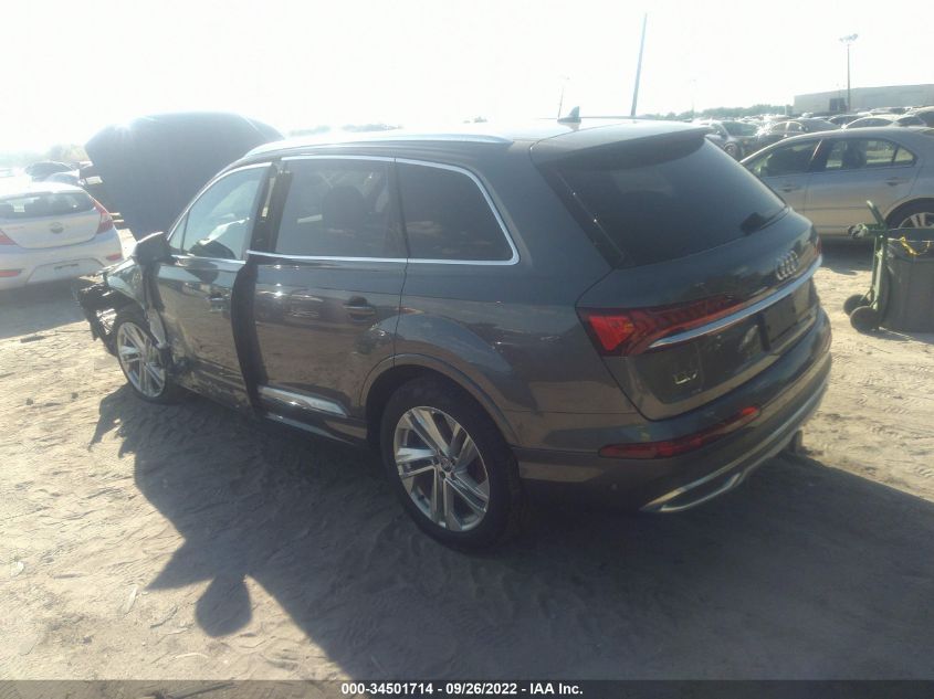 2021 AUDI Q7 PREMIUM VIN: WA1AJAF77MD000341