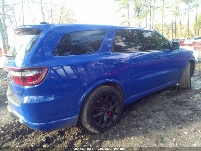 2021 DODGE DURANGO SRT HELLCAT VIN: 1C4SDJH91MC715704