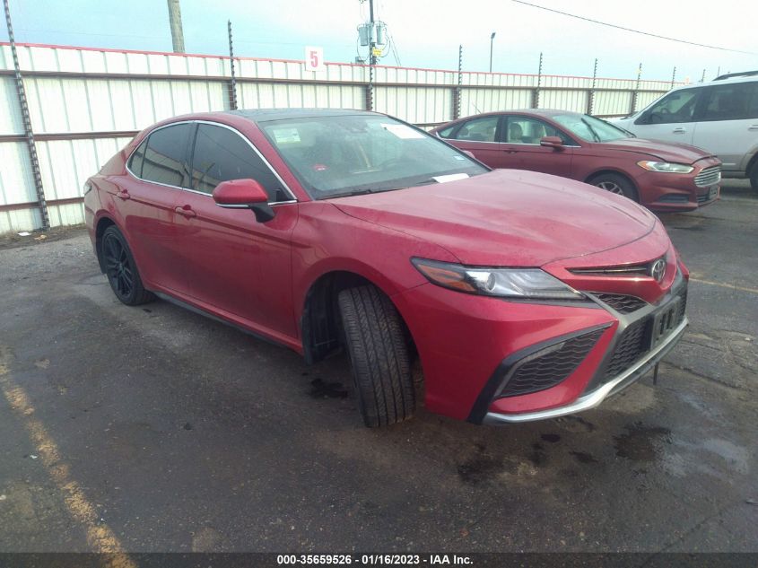 2022 TOYOTA CAMRY XSE VIN: 4T1K61AK2NU006634