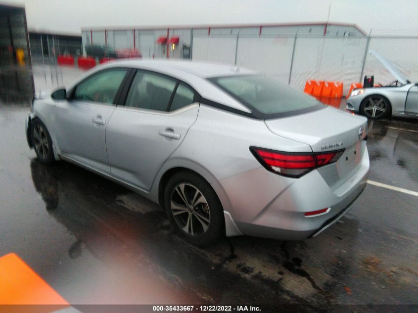 2022 NISSAN SENTRA SV VIN: 3N1AB8CVXNY209394