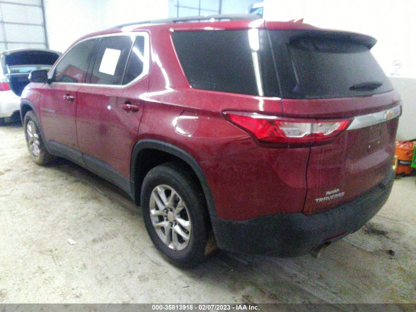 2021 CHEVROLET TRAVERSE LT CLOTH VIN: 1GNERGKWXMJ142840