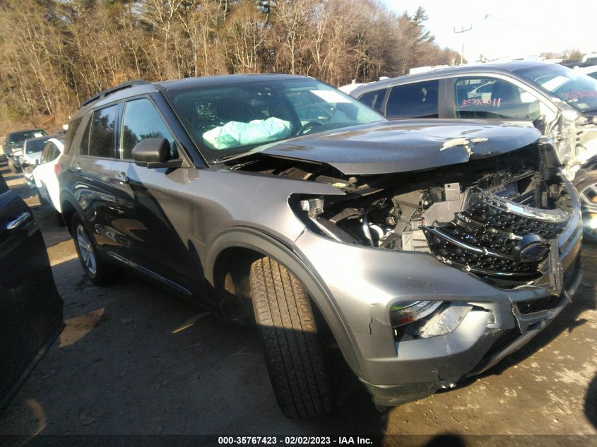 2021 FORD EXPLORER XLT VIN: 1FMSK8DH7MGA90161