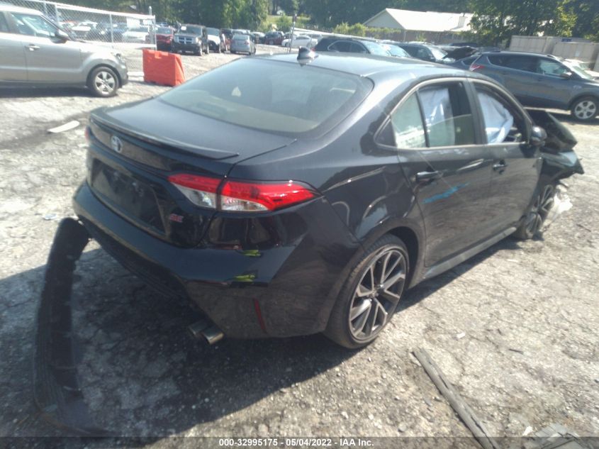 2022 TOYOTA COROLLA SE/NIGHTSHADE/APEX SE VIN: JTDS4MCE8NJ087966