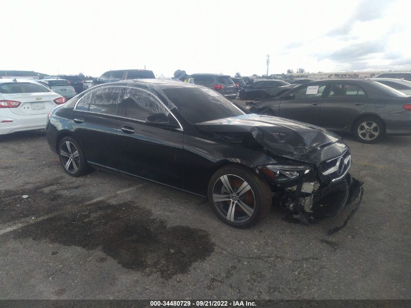 2022 MERCEDES-BENZ C-CLASS C 300 VIN: W1KAF4GB5NR015488