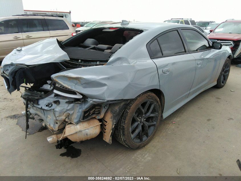 2022 DODGE CHARGER GT VIN: 2C3CDXHG6NH221640