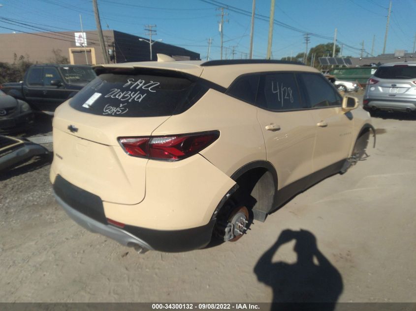 2020 CHEVROLET BLAZER LT VIN: 3GNKBCRS1LS673845
