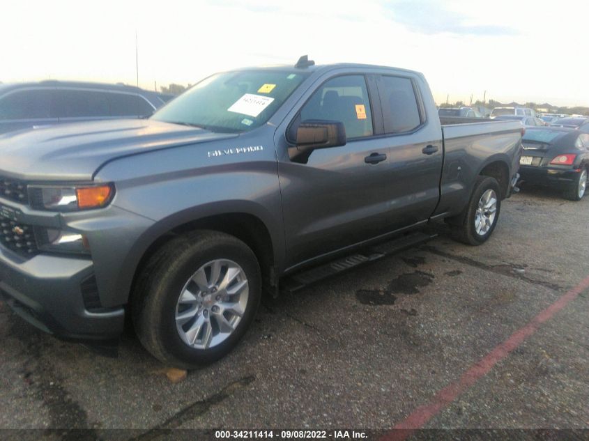 2021 CHEVROLET SILVERADO 1500 CUSTOM VIN: 1GCRWBEKXMZ141851