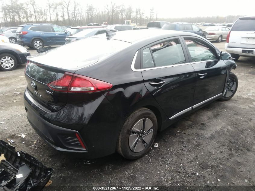 2022 HYUNDAI IONIQ HYBRID SE VIN: KMHC75LC4NU285146