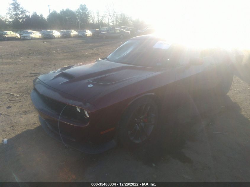 2022 DODGE CHALLENGER R/T SCAT PACK VIN: 2C3CDZFJ1NH124422