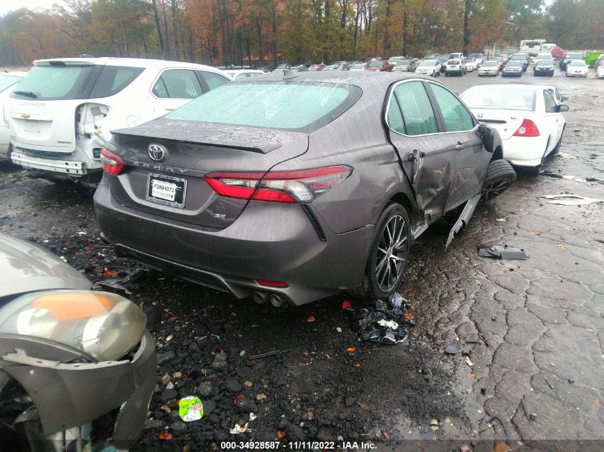 2021 TOYOTA CAMRY SE VIN: 4T1G11AK9MU437118