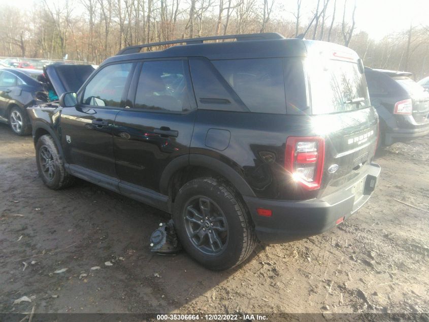 2021 FORD BRONCO SPORT BIG BEND VIN: 3FMCR9B65MRA70233