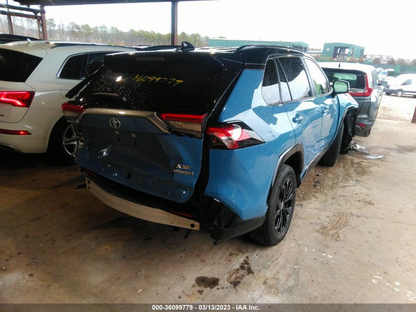 2023 TOYOTA RAV4 HYBRID XSE VIN: JTME6RFV4PD538215