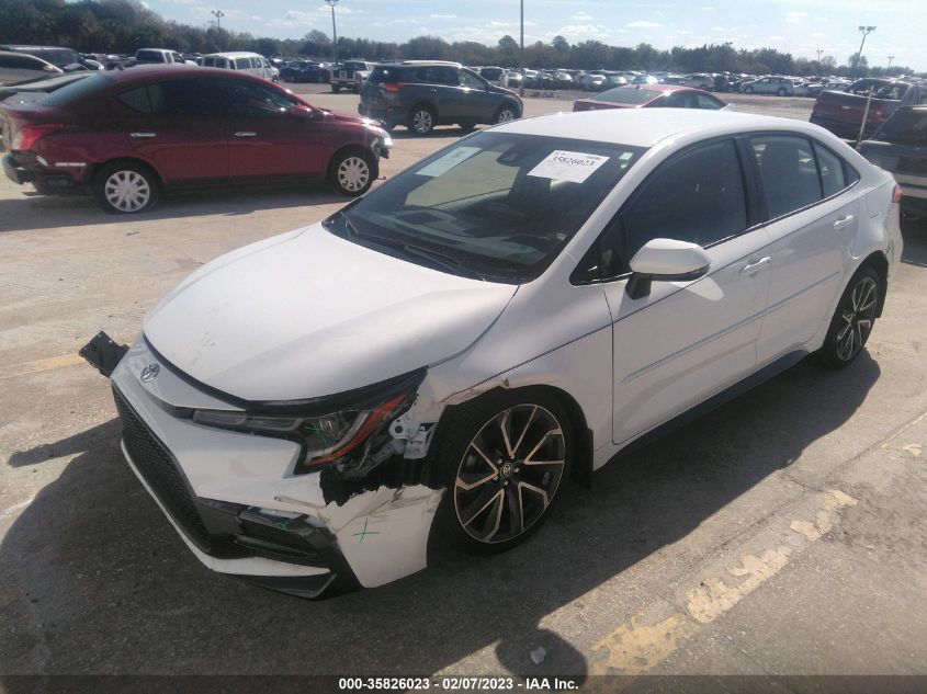 2022 TOYOTA COROLLA SE/SE NIGHTSHADE/APEX SE VIN: JTDS4MCE7NJ082340
