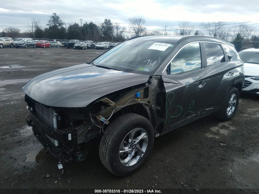 2022 HYUNDAI TUCSON SEL VIN: 5NMJBCAE4NH026327