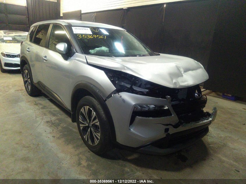 2022 NISSAN ROGUE SV VIN: 5N1BT3BB2NC674457