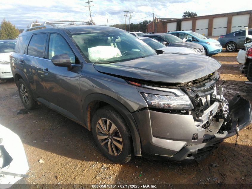 2022 NISSAN PATHFINDER SL VIN: 5N1DR3CC0NC247244