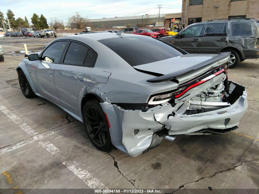 2022 DODGE CHARGER SCAT PACK WIDEBODY VIN: 2C3CDXGJ4NH204204