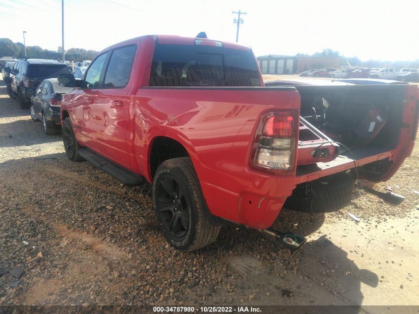 2022 RAM 1500 BIG HORN VIN: 1C6SRFFT6NN247592