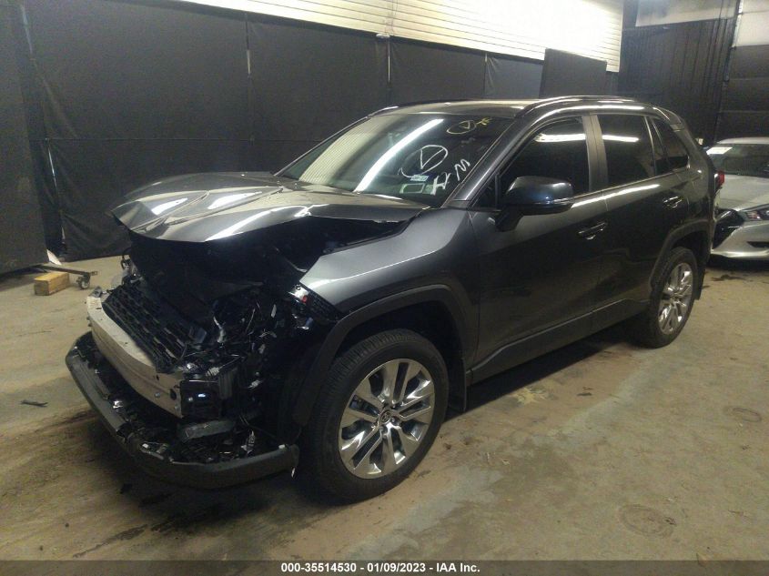 2021 TOYOTA RAV4 XLE PREMIUM VIN: 2T3A1RFVXMC191244