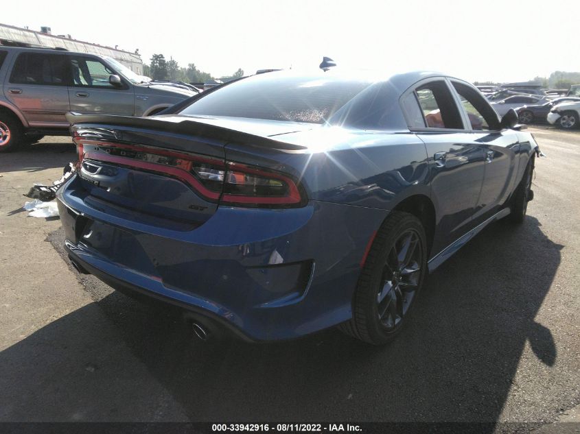 2022 DODGE CHARGER GT VIN: 2C3CDXMG0NH150649